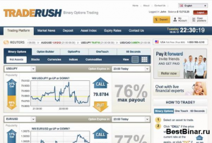 Обзор брокера traderush